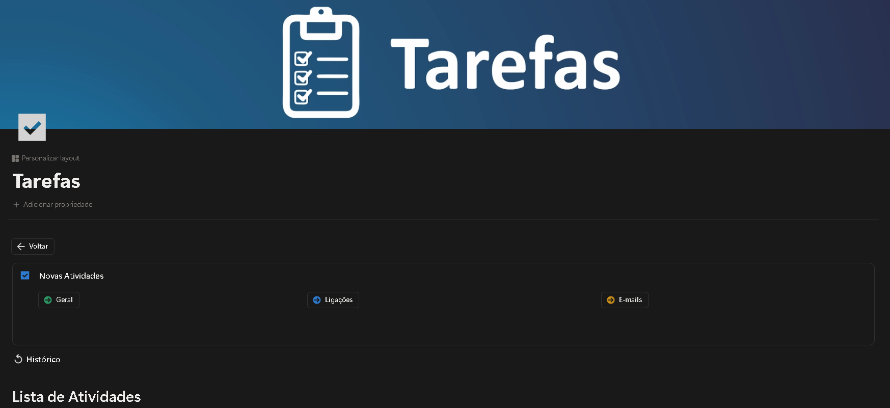 Tarefas